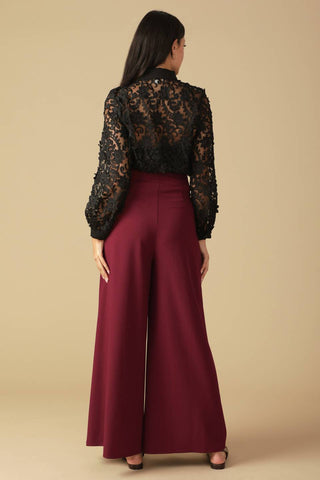 WANDERING HEARTS WOVEN PANTS - By Baano