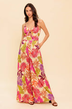 SAFE HAVEN PINK WOVEN JUMPSUIT - By Baano