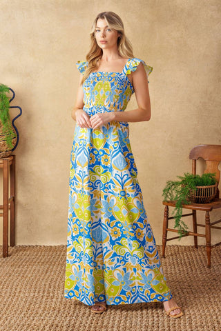 NO NEED TO WORRY WOVEN JUMPSUIT - By Baano