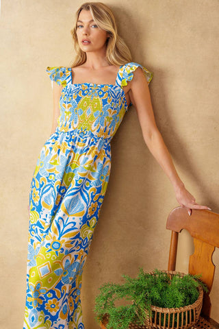 NO NEED TO WORRY WOVEN JUMPSUIT - By Baano