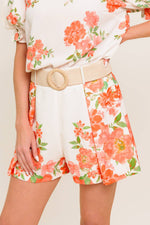 LOVELY DAYS IVORY WOVEN SHORT - By Baano