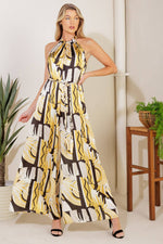 PASSING GLANCES WOVEN JUMPSUIT - By Baano