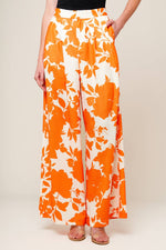 TIME FOR ORANGE TEA WOVEN PANTS - By Baano