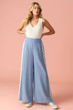 DRIFTING CURRENTS WOVEN PANTS - By Baano