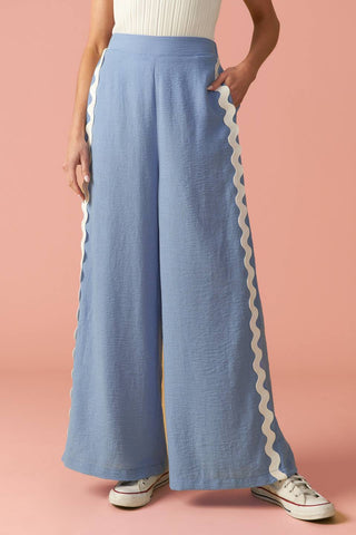 DRIFTING CURRENTS WOVEN PANTS - By Baano