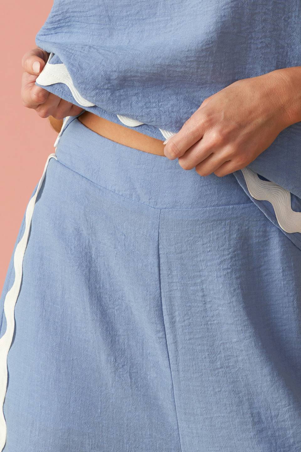 DRIFTING CURRENTS WOVEN PANTS - By Baano