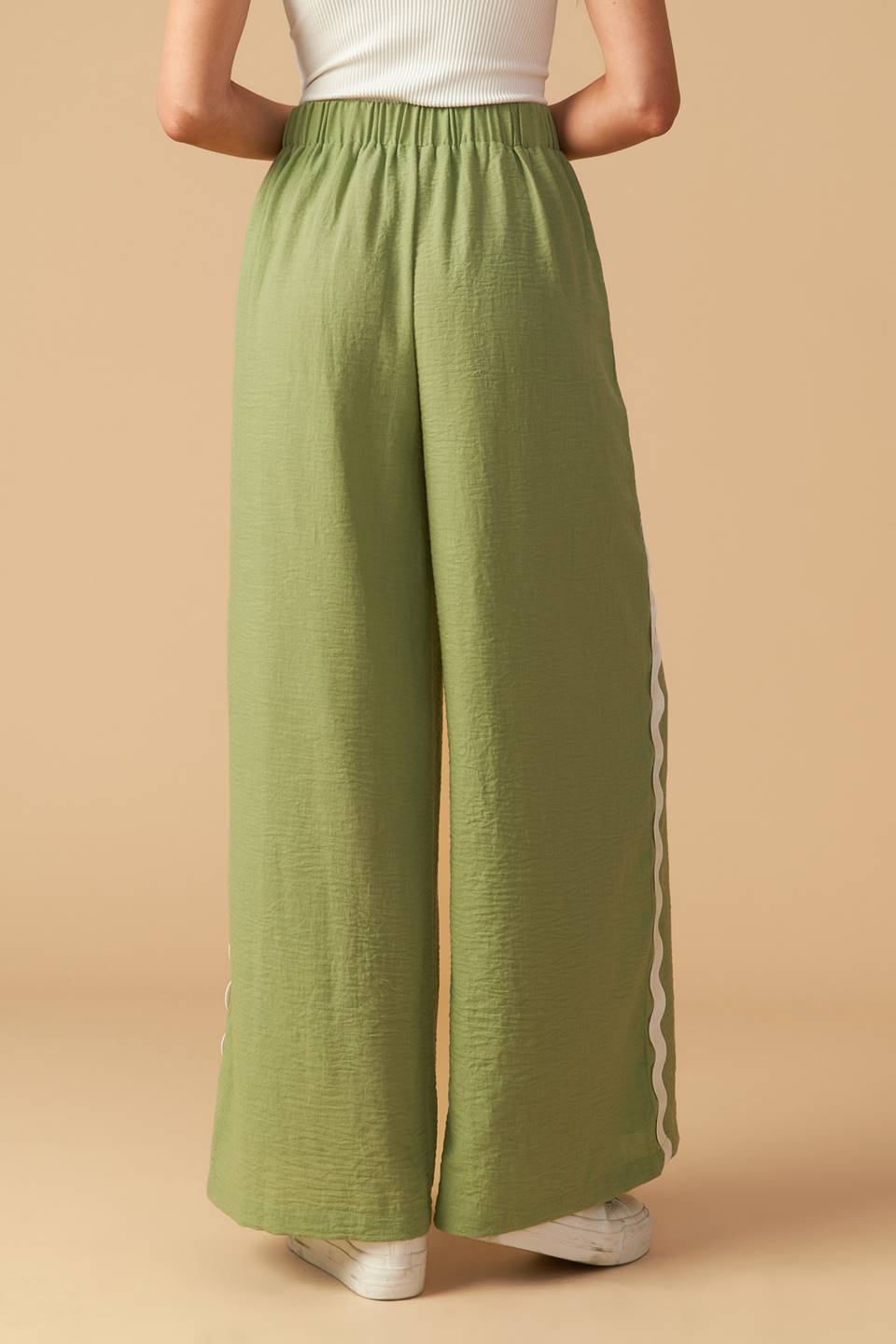DRIFTING CURRENTS WOVEN PANTS - By Baano