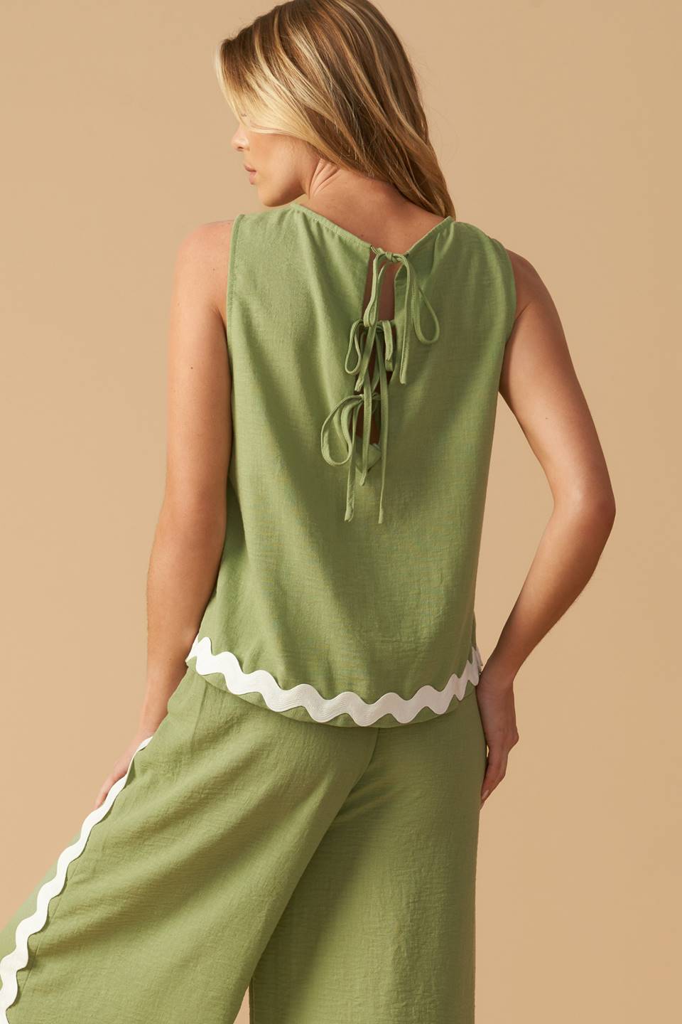 DRIFTING CURRENTS WOVEN PANTS - By Baano