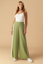 DRIFTING CURRENTS WOVEN PANTS - By Baano