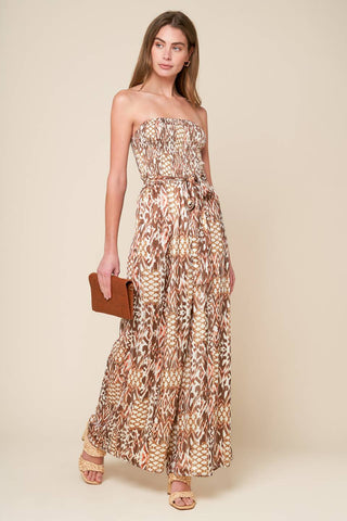 EPITOME OF ALLURE WOVEN JUMPSUIT - By Baano