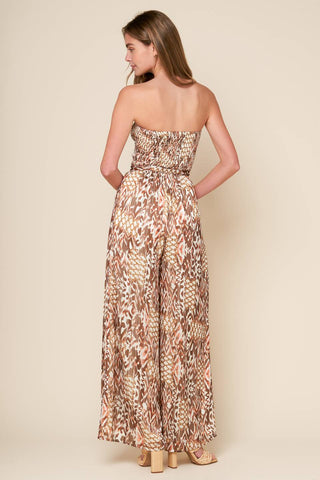 EPITOME OF ALLURE WOVEN JUMPSUIT - By Baano