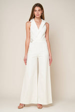 SHOPPING AROUND WOVEN JUMPSUIT - By Baano