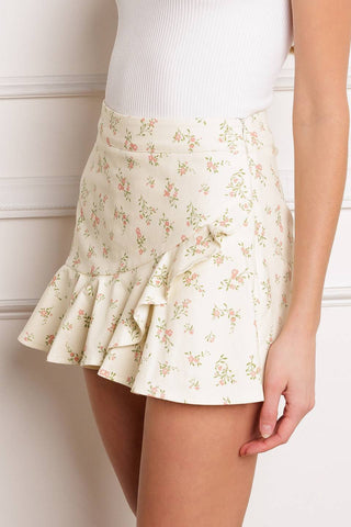WAY TO GO WOVEN SKORT - By Baano