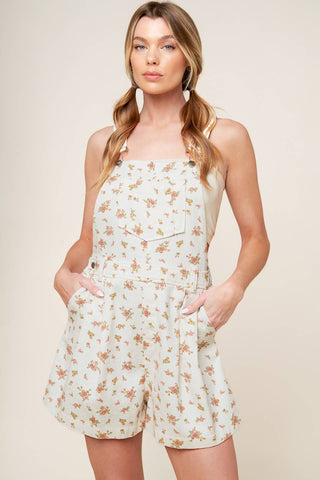 INVITE ONLY OFF WHITE WOVEN ROMPER - By Baano