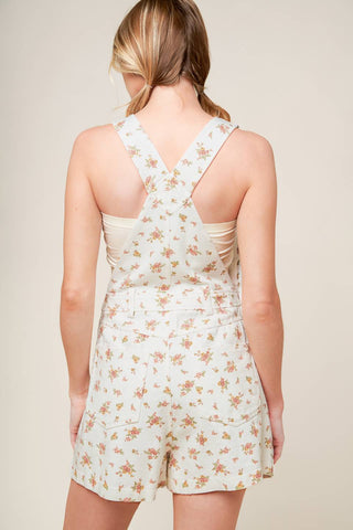 INVITE ONLY OFF WHITE WOVEN ROMPER - By Baano