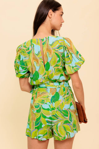SLOW DAYS AHEAD WOVEN SKORT - By Baano