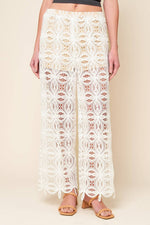 MEMORABLE FLIRT WOVEN LACE PANTS - By Baano