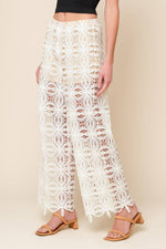 MEMORABLE FLIRT WOVEN LACE PANTS - By Baano