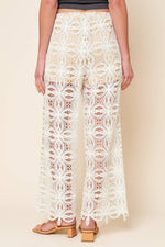 MEMORABLE FLIRT WOVEN LACE PANTS - By Baano