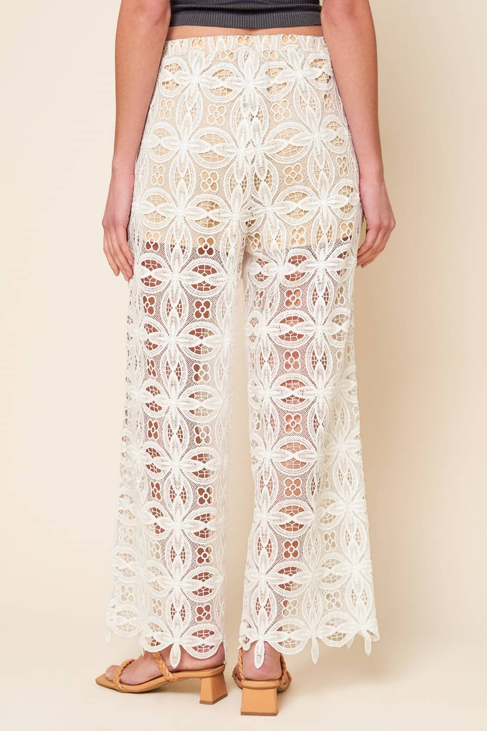 MEMORABLE FLIRT WOVEN LACE PANTS - By Baano