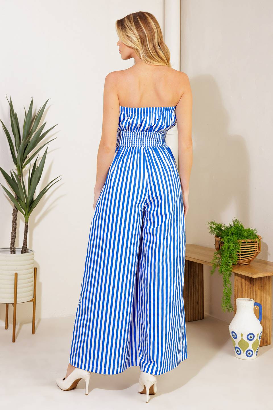 FINALLY MY TIME WOVEN JUMPSUIT - By Baano