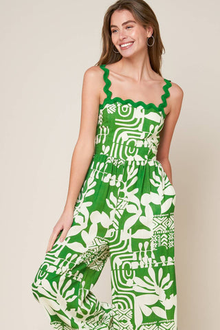SIMPLY THE VIBE WOVEN JUMPSUIT - By Baano