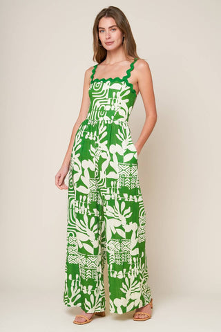 SIMPLY THE VIBE WOVEN JUMPSUIT - By Baano