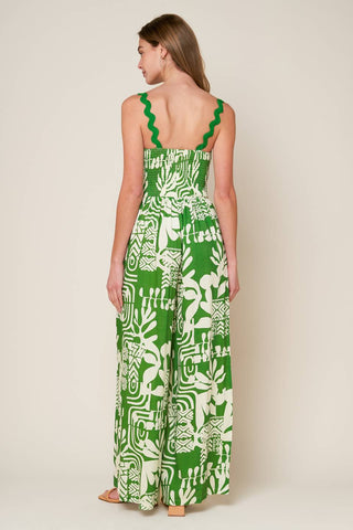 SIMPLY THE VIBE WOVEN JUMPSUIT - By Baano