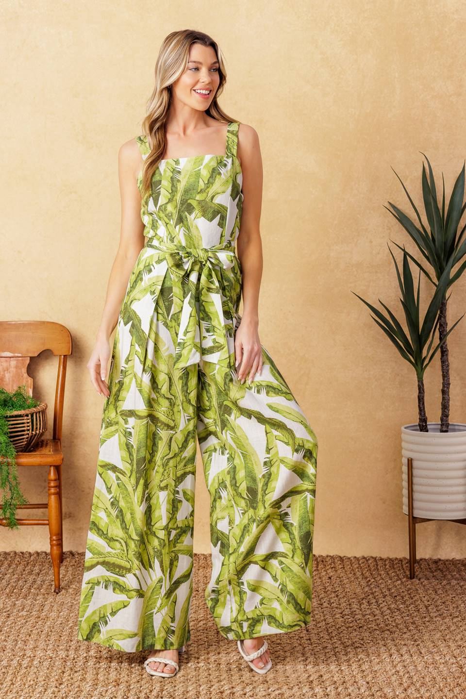 AMERICAN NIGHTS WOVEN JUMPSUIT - By Baano