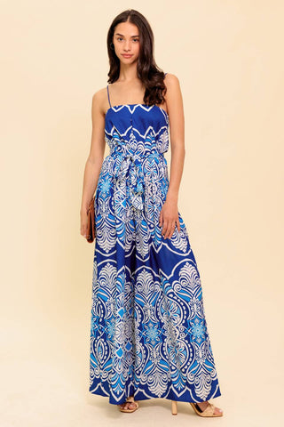 HIT THE BREEZE WOVEN JUMPSUIT - By Baano
