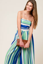 RIVERSIDE SIPS WOVEN JUMPSUIT - By Baano