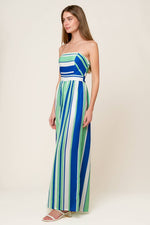 RIVERSIDE SIPS WOVEN JUMPSUIT - By Baano