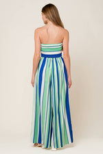 RIVERSIDE SIPS WOVEN JUMPSUIT - By Baano