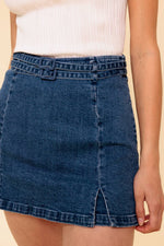 SUNDAY AFTERNOONS MEDIUM INDIGO SKORT - By Baano