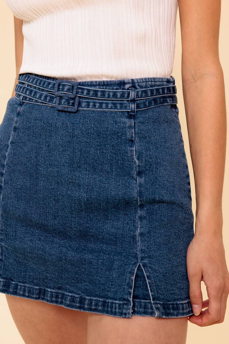 SUNDAY AFTERNOONS MEDIUM INDIGO SKORT - By Baano