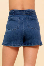 SUNDAY AFTERNOONS MEDIUM INDIGO SKORT - By Baano