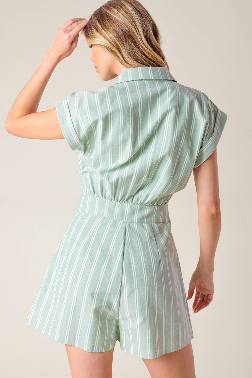 BRIDGET LA FRANCE WOVEN ROMPER - By Baano