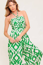 ANGELIC TOUCH GREEN WOVEN JUMPSUIT - By Baano