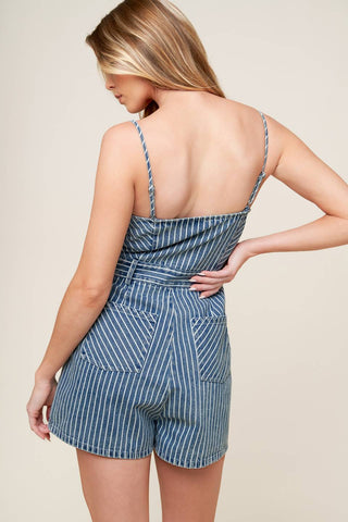KEEP IT STYLISH DENIM ROMPER - By Baano