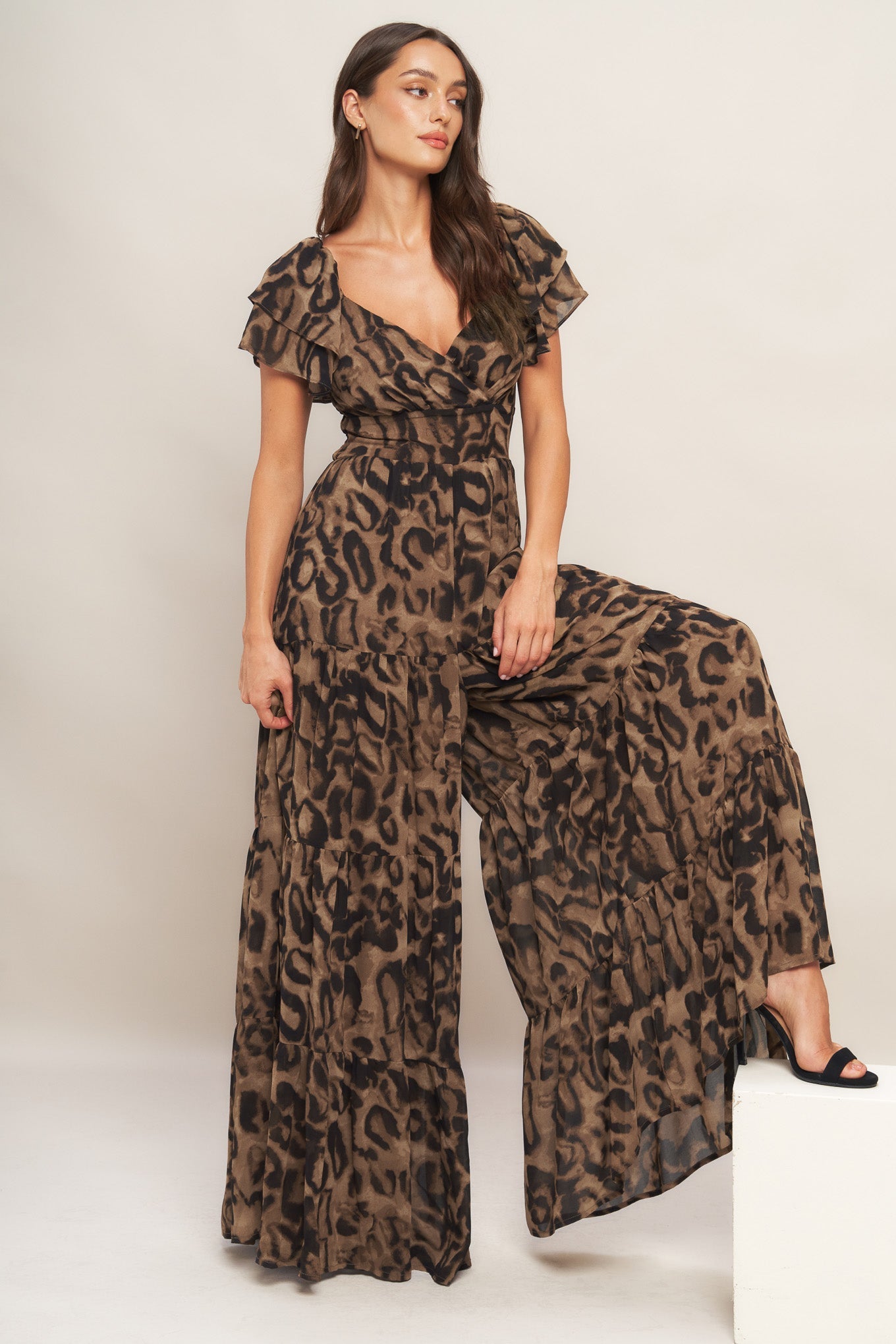WILD TEMPTATION WOVEN JUMPSUIT - By Baano