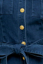 UTILITY QUEEN DENIM JUMPSUIT - By Baano