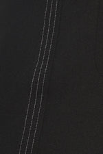 RUNWAY READY BLACK WOVEN WIDE LEG PANTS - By Baano