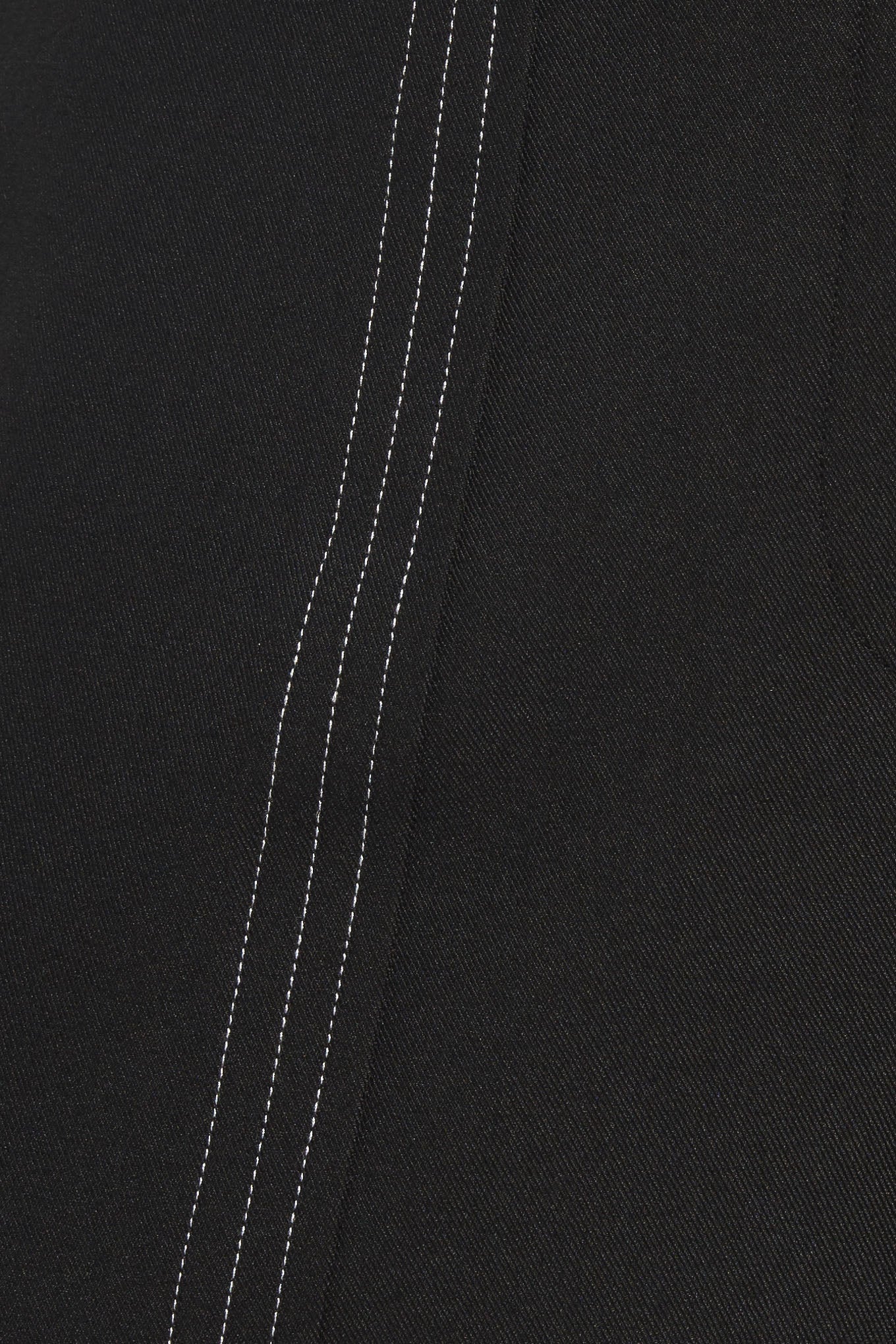 RUNWAY READY BLACK WOVEN WIDE LEG PANTS - By Baano