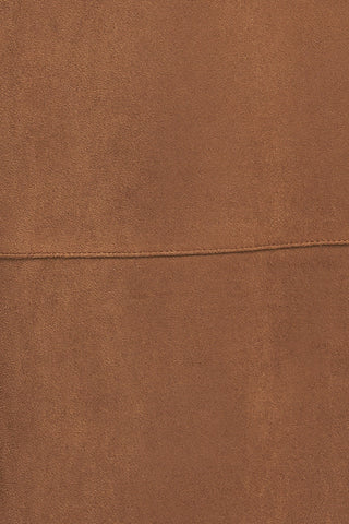 REFINED IMPRESSION FAUX SUEDE PANTS - By Baano