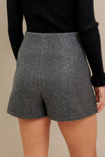 PARIS STRUCTURE WOVEN SKORT - By Baano