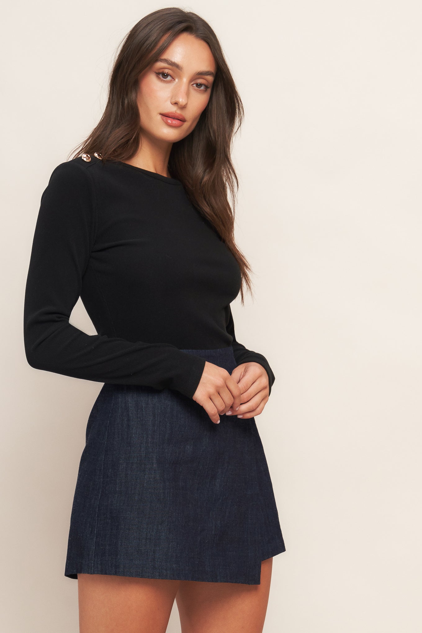 MODERN STAPLE WOVEN COMBINATION ROMPER - By Baano