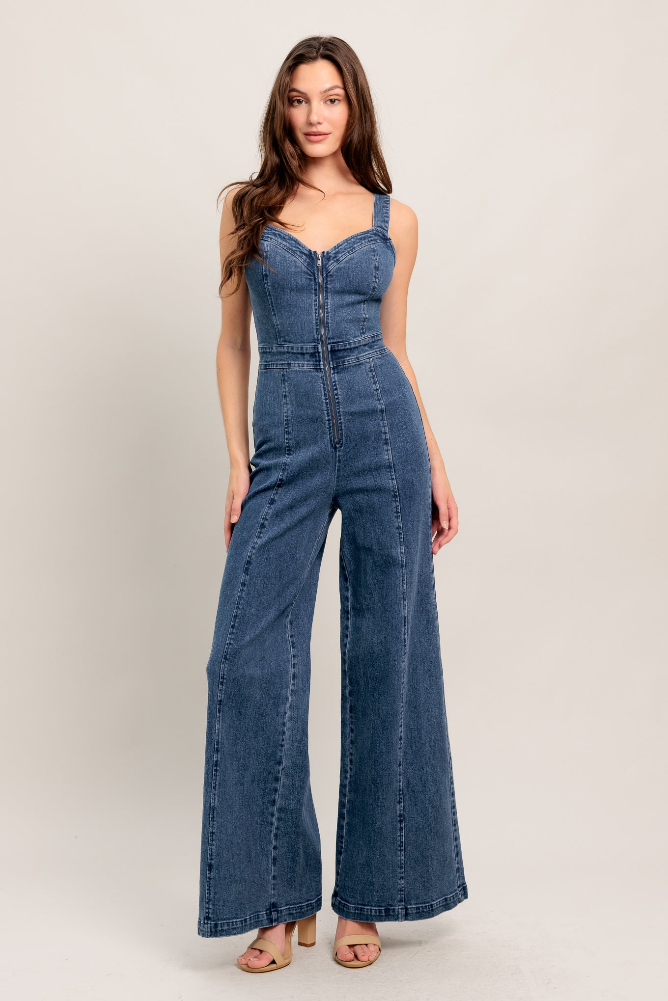 THE PERFECT FIT DENIM JUMPSUIT Flying Tomato