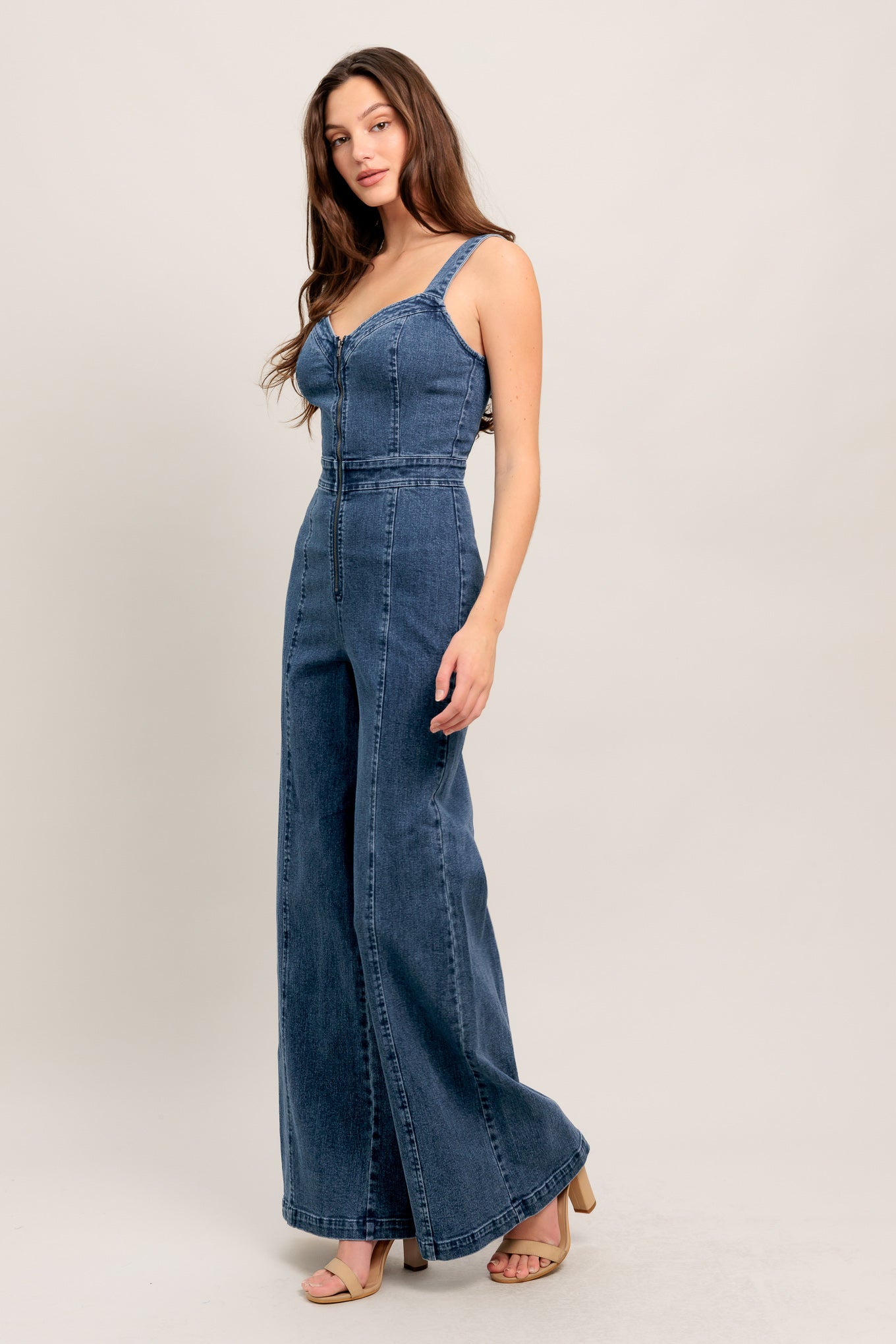 THE PERFECT FIT DENIM JUMPSUIT Flying Tomato