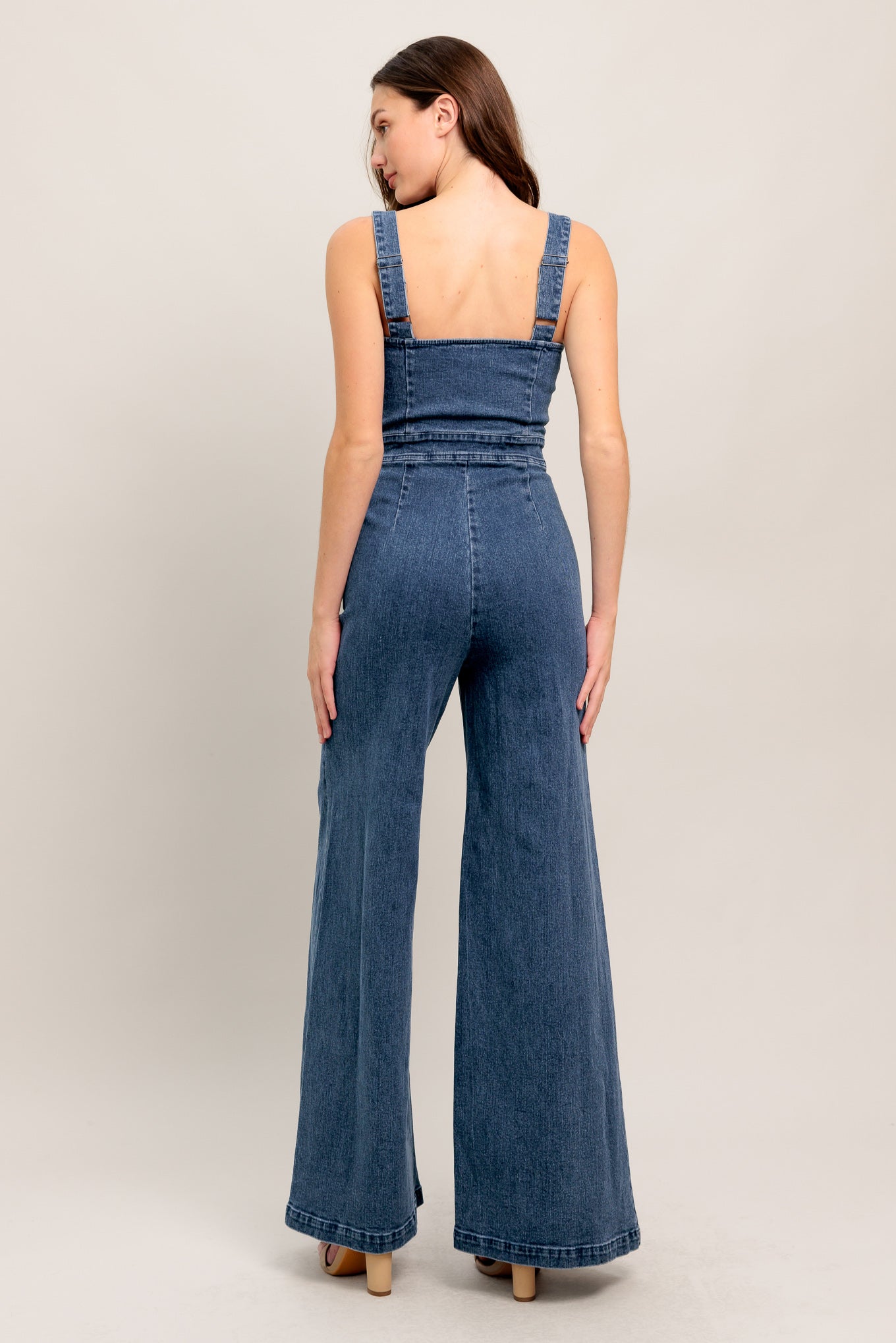 THE PERFECT FIT DENIM JUMPSUIT Flying Tomato