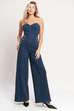 NEXT LEVEL DENIM JUMPSUIT Flying Tomato